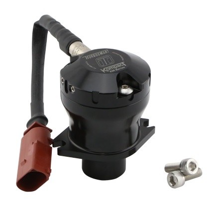 Turbosmart Turbocharger Blow Off Valve, Kompact Em, Plug and Play, Recirculating, VR4, Black, Aluminum – TS-0223-1291