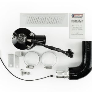 Turbosmart Turbocharger Blow Off Valve, Em, Plug and Play, Recirculating, Black Anodized, Aluminum – TS-0225-1202