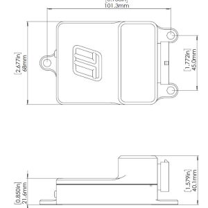 Turbosmart Boost Controller, Black Box, Electronic, Compatible with Electronically Operated Waste Gates – TS-0305-1001