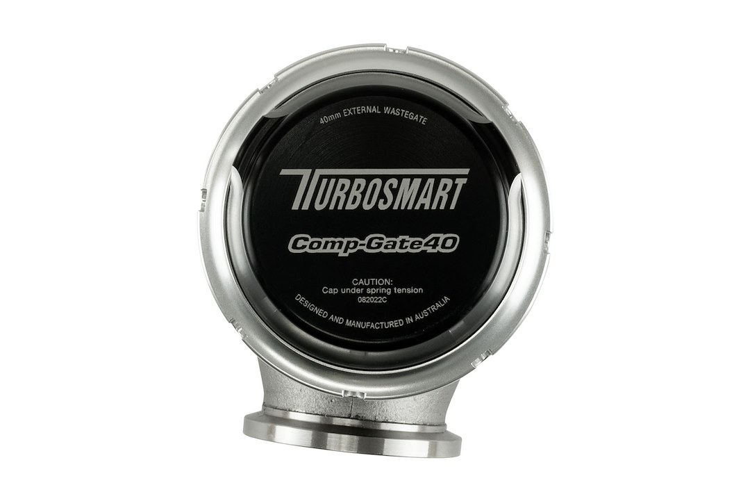 Turbosmart Turbocharger Wastegate, Comp-Gate40, Black, 40 MM, 7 PSI – TS-0505-1006