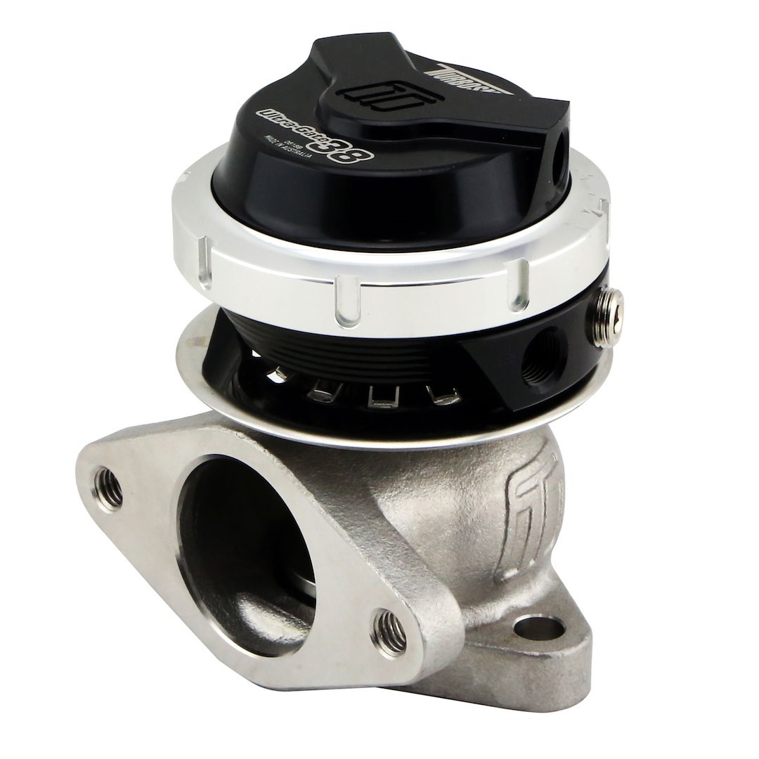 Turbosmart Turbocharger Wastegate, Gen-V Ultra-Gate38, Black, 38 MM, 7 PSI – TS-0551-1002