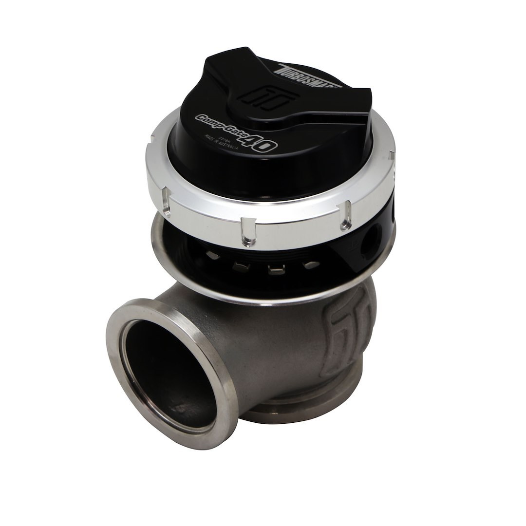 Turbosmart Turbocharger Wastegate, Gen-V Comp-Gate40, Black, 40 MM, 14 PSI – TS-0552-1012