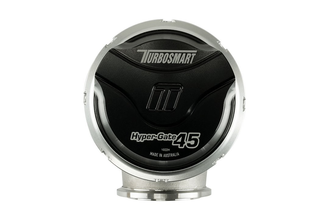 Turbosmart Turbocharger Wastegate, Gen-V Hyper-Gate45, Black, 45 MM, 7 PSI – TS-0553-1002