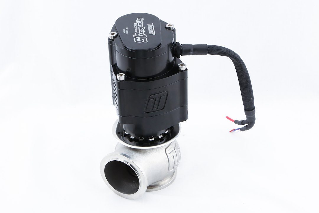 Turbosmart Turbocharger Wastegate, Hyper-Gate45, Black, 45 Millimeter, External, Electronic – TS-0553-1502
