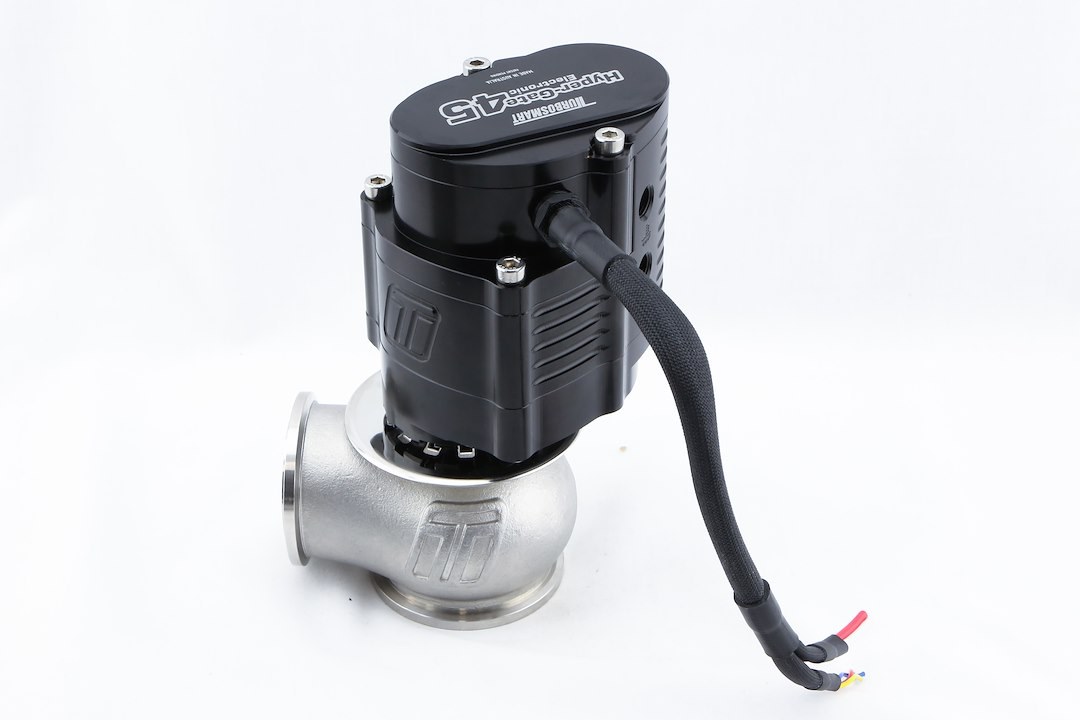 Turbosmart Turbocharger Wastegate, Hyper-Gate45, Black, 45 Millimeter, External, Electronic – TS-0553-1502