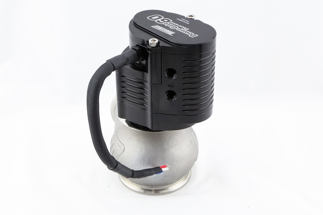 Turbosmart Turbocharger Wastegate, Power-Gate 60, Black, 60 Millimeter, External, Electronic – TS-0555-1502