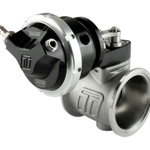 Turbosmart Turbocharger Wastegate, StraightGate50, Aluminum, 57 Millimeter Diameter, Pneumatic, 0-100 PSI Range, External – TS-0565-1762