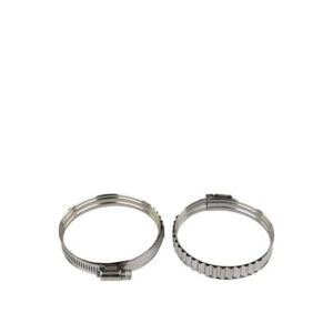 Turbosmart Hose Clamp, 2.50 Inch to 3.375 Inch Clamping Range, Constant Tension Worm Gear Style Clamp, Set of 2 – TS-HCT-M075