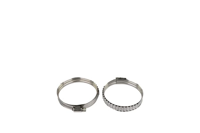 Turbosmart Hose Clamp, 2.50 Inch to 3.375 Inch Clamping Range, Constant Tension Worm Gear Style Clamp, Set of 2 – TS-HCT-M075