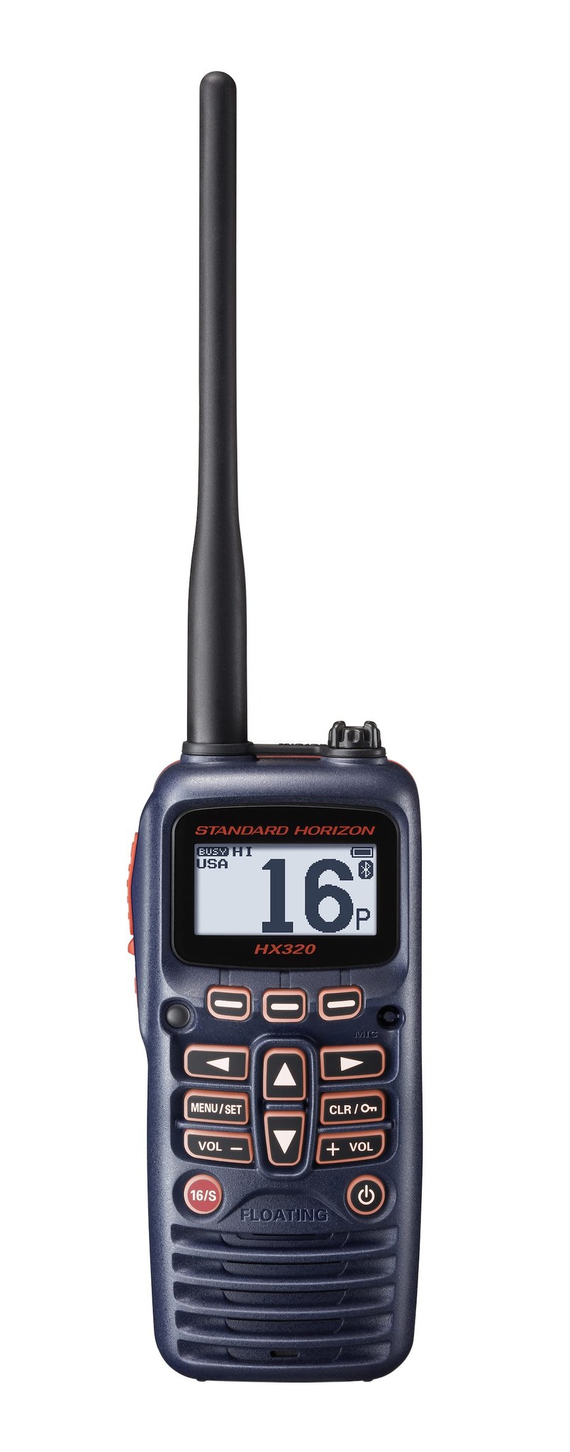 Gaither Tool VHF Radio, Handheld, United States/ Canadian/ International Channels, 6 Watts, Noaa Weather Channels with Alert – GTB-4010