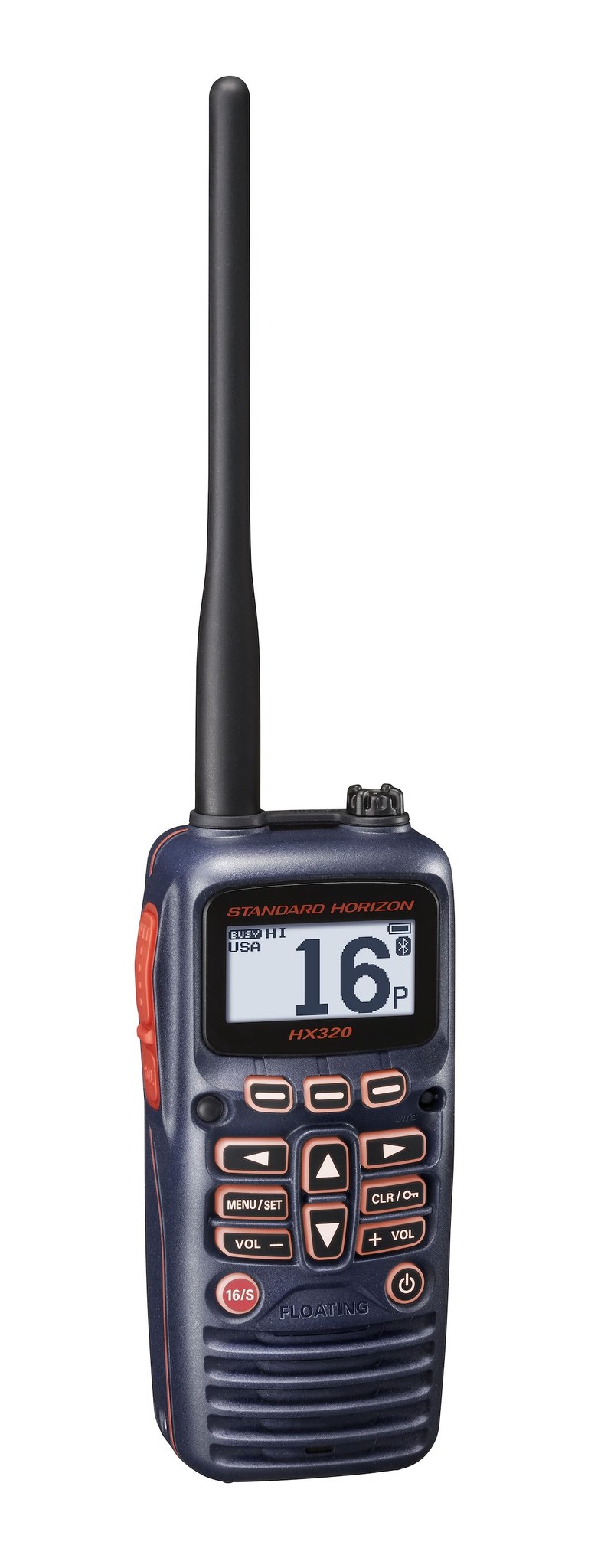 Gaither Tool VHF Radio, Handheld, United States/ Canadian/ International Channels, 6 Watts, Noaa Weather Channels with Alert – GTB-4010