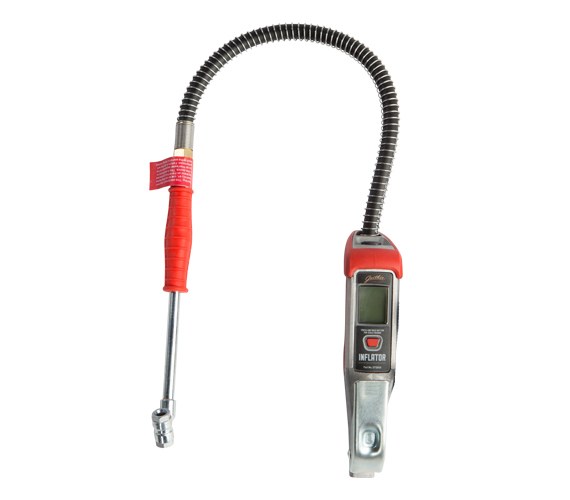 Gaither Tool Tire Pressure Gauge, Stick Style, Digital Display, With Flexible Hose and Air Chuck – GTGD50
