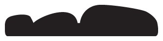 Trim-Guard Side Molding, Direct-Fit, Black/ Chrome, 20 Foot Length X 1-9/16 Inch Width – 11702-20