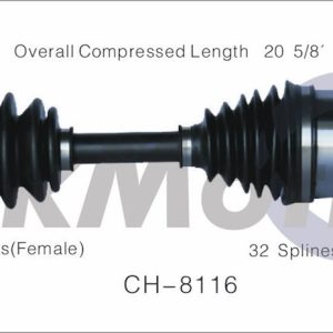 Trakmotive CV Axle Shaft, Premium, OEM Replacement – CH-8116