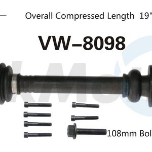Trakmotive CV Axle Shaft, Premium, OEM Replacement – VW-8098
