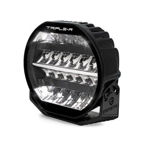 Triplerlight Driving/ Fog Light, Sentinel, LED Bulb, 20 High Output Premium Bin LED Bulbs, 9 Inch Round – 0S9-US-PL-WM