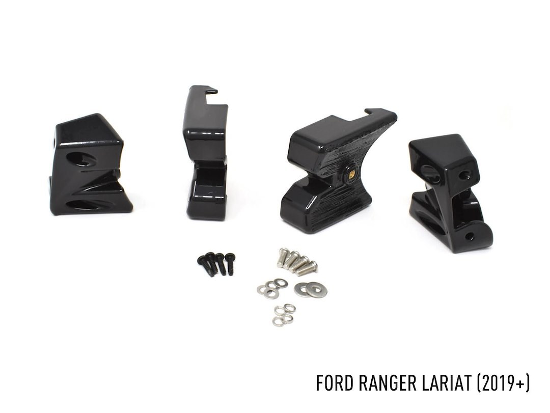Triplerlight Light Bar Mounting Kit, For Triple-R-Light LR-750 Series LED Light Bars, Grille Mount, Mounts Two Light Bars, Matte Black – GM-USFRL-02K