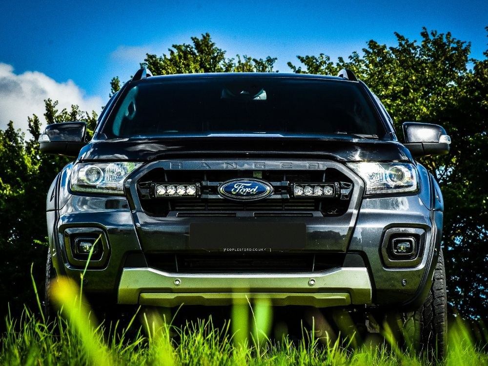 Triplerlight Light Bar Mounting Kit, For Triple-R-Light LR-750 Series LED Light Bars, Grille Mount, Mounts Two Light Bars, Matte Black – GM-USFRL-02K