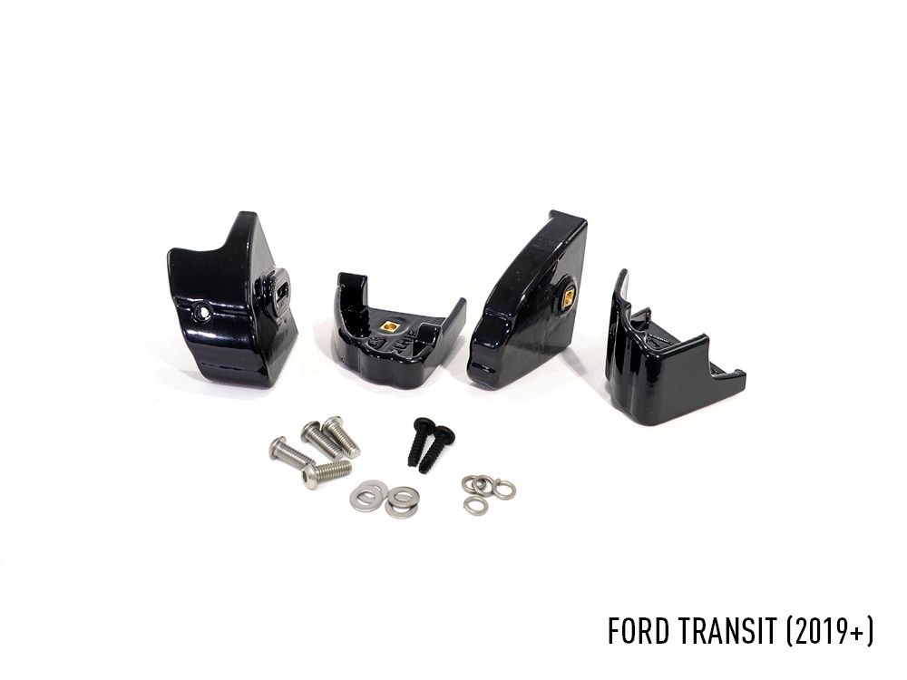 Triplerlight Light Bar Mounting Kit, For Triple-R-Light LR-750 Series LED Light Bars, Grille Mount, Mounts Two Light Bars, Matte Black – GM-USFT-02K