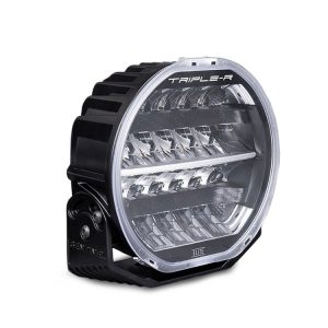 Triplerlight Driving/ Fog Light Cover, 9 Inch Round, For Sentinel Driving/ Fog Lights, Clear, Polycarbonate, No Logo, Single – LC-CLR-0S9