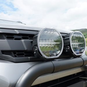 Triplerlight Driving/ Fog Light Cover, 9 Inch Round, For Sentinel Driving/ Fog Lights, Clear, Polycarbonate, No Logo, Single – LC-CLR-0S9
