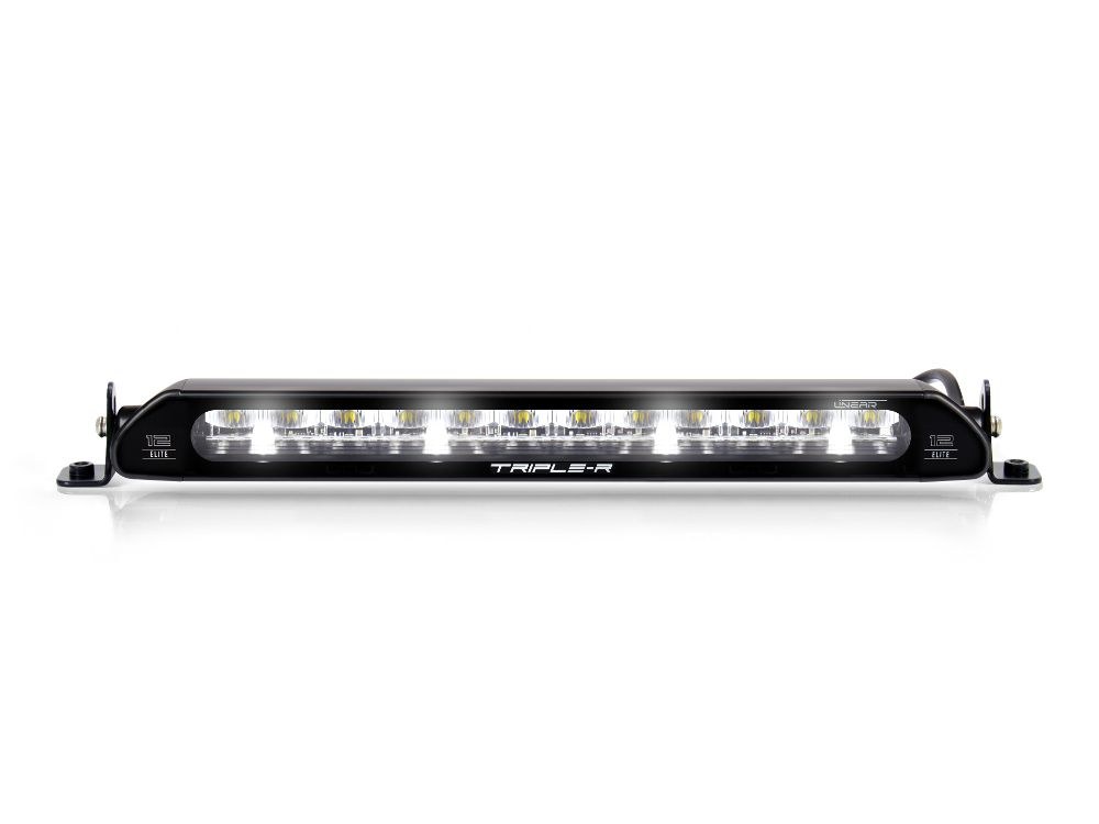 Triplerlight Light Bar, Linear-12 Elite, LED Bulbs, 15.04 Inch Length, 24 High Output 3 Watt Leds, 5.8 Amps at 14.4 Volt – LNR-PL-12