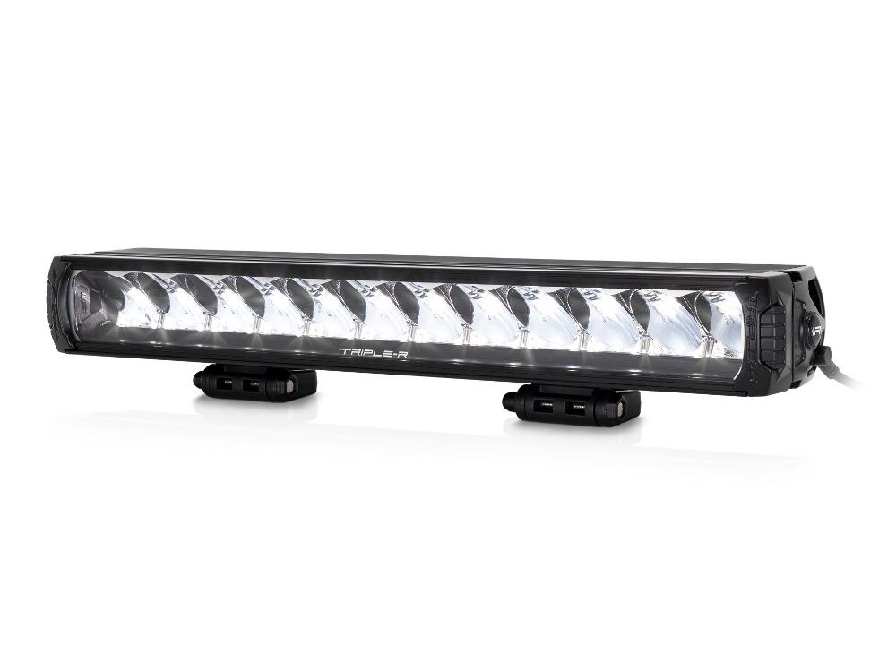 Triplerlight Light Bar, LR-1250, LED Bulbs, 23.23 Inch Length, 12 High Output Premium Bin Leds, 8.7 Amps at 14.4 Volt – LR12-PL-B