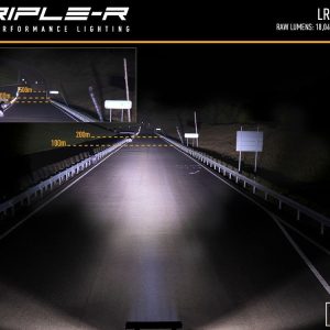 Triplerlight Light Bar, LR-16 Elite, LED Bulbs, 30.12 Inch Length, 16 High Output Premium Bin Leds, 14.4 Amps at 14.4 Volt – LR16-EL-B