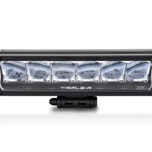 Triplerlight Light Bar, LR-850 Elite, LED Bulbs, 12.7 Inch Length, 6 High Output Premium Bin Leds, 5.1 Amps at 14.4 Volt – LR6-EL-B