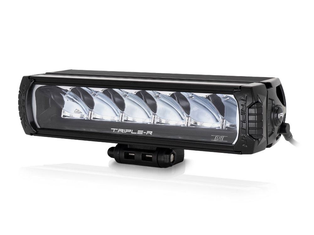 Triplerlight Light Bar, LR-850 Elite, LED Bulbs, 12.7 Inch Length, 6 High Output Premium Bin Leds, 5.1 Amps at 14.4 Volt – LR6-EL-B