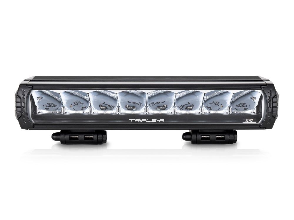 Triplerlight Light Bar, LR-1000 Elite, LED Bulbs, 16.14 Inch Length, 8 High Output Premium Bin Leds, 7.2 Amps at 14.4 Volt – LR8-EL-B