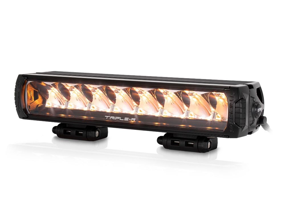 Triplerlight Light Bar, LR-1000, LED Bulbs, 16.14 Inch Length, 8 High Output Premium Bin Leds, 6.1 Amps at 14.4 Volt – LR8-PL-B