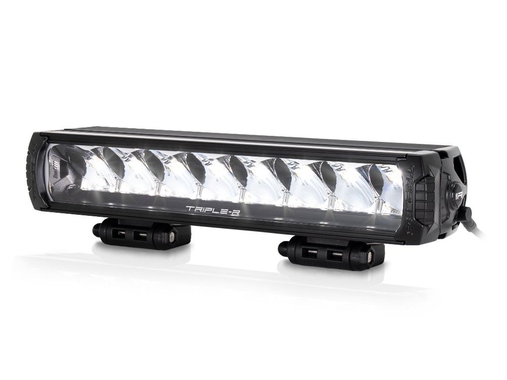 Triplerlight Light Bar, LR-1000, LED Bulbs, 16.14 Inch Length, 8 High Output Premium Bin Leds, 6.1 Amps at 14.4 Volt – LR8-PL-B