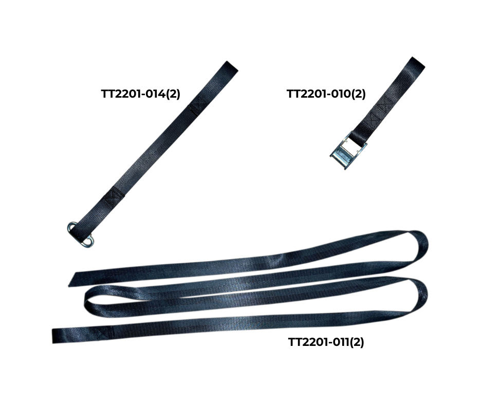 Truck Trolle Bed Slide Installation Kit, Replacement Installation Kit for Truck Trolley TT2201 – TT2201-A02