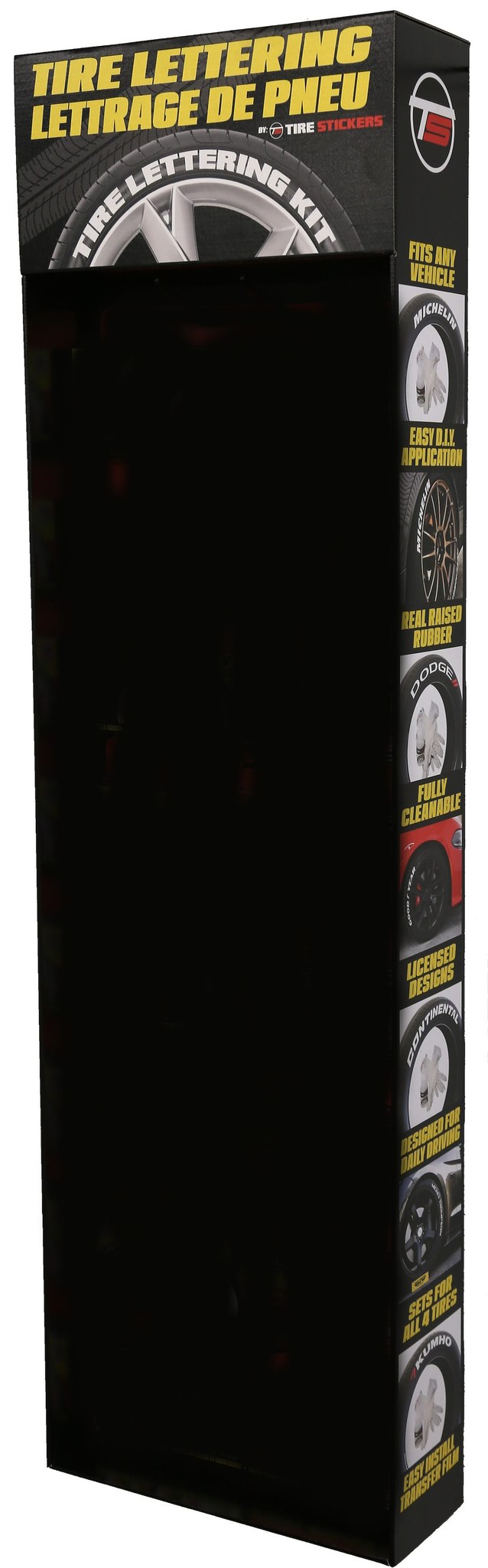 Tire Sticker Point of Purchase Display, Wing Panel Display – 9766021736