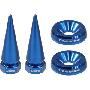 True Spike License Plate Mounting Hardware, Standard, Blue, Spike Style, 4 Piece Set – LPH006BL