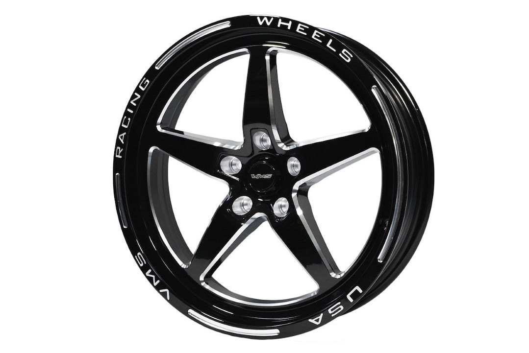 True Spike Wheel, V-Star, 18 Inch Diameter X 5 Inch Width, 5 X 120.7 Millimeter/ 5 X 4.75 Inch Bolt Pattern, -25 Millimeter Offset – VWST016