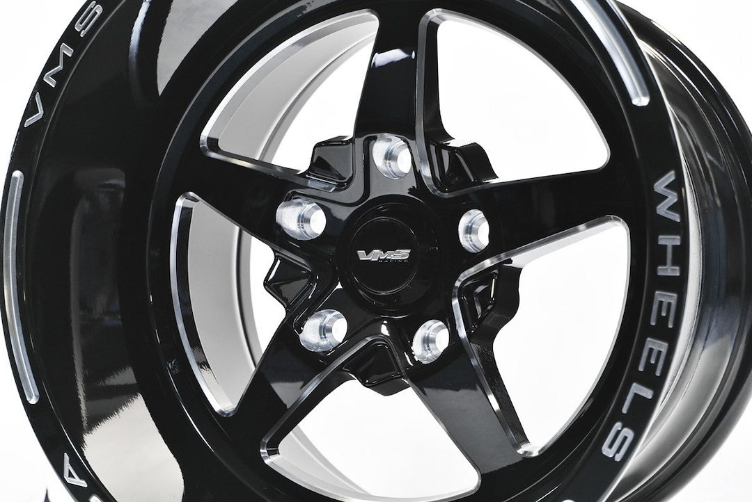 True Spike Wheel, V-Star, 15 Inch Diameter X 10 Inch Width, 5 X 114.3 Millimeter/ 5 X 4.50 Inch Bolt Pattern, 0 Millimeter Offset – VWST019