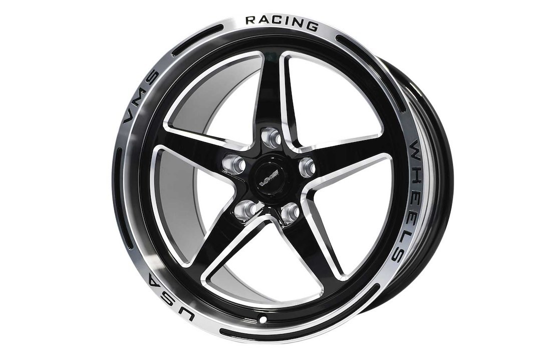 True Spike Wheel, V-Star, 17 Inch Diameter X 10 Inch Width, 5 X 115 Millimeter/ 5 X 4.52 Inch Bolt Pattern, 30 Millimeter Offset – VWST033