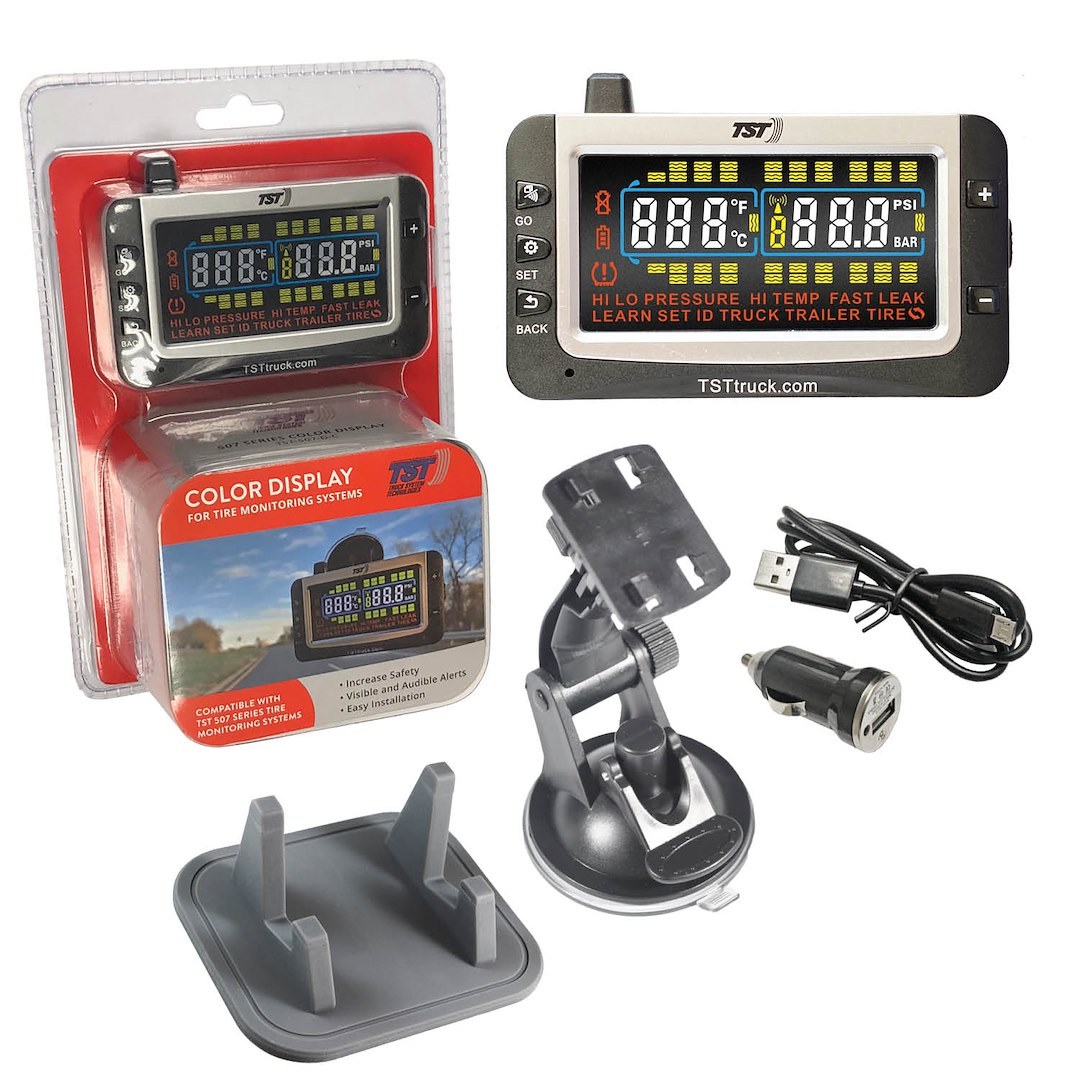 Truck Systms Tire Pressure Monitoring System – TPMS Display, 507 Series – TST-507-D-C
