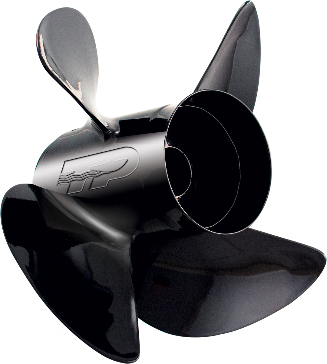Turning Poin Propeller, Hustler® LE1/LE2-4 Series, Outboard, 13 Inch X 19 Inch Prop Size, 13 Inch Diameter, 19 Inch Pitch, 4 Blade – 21431930