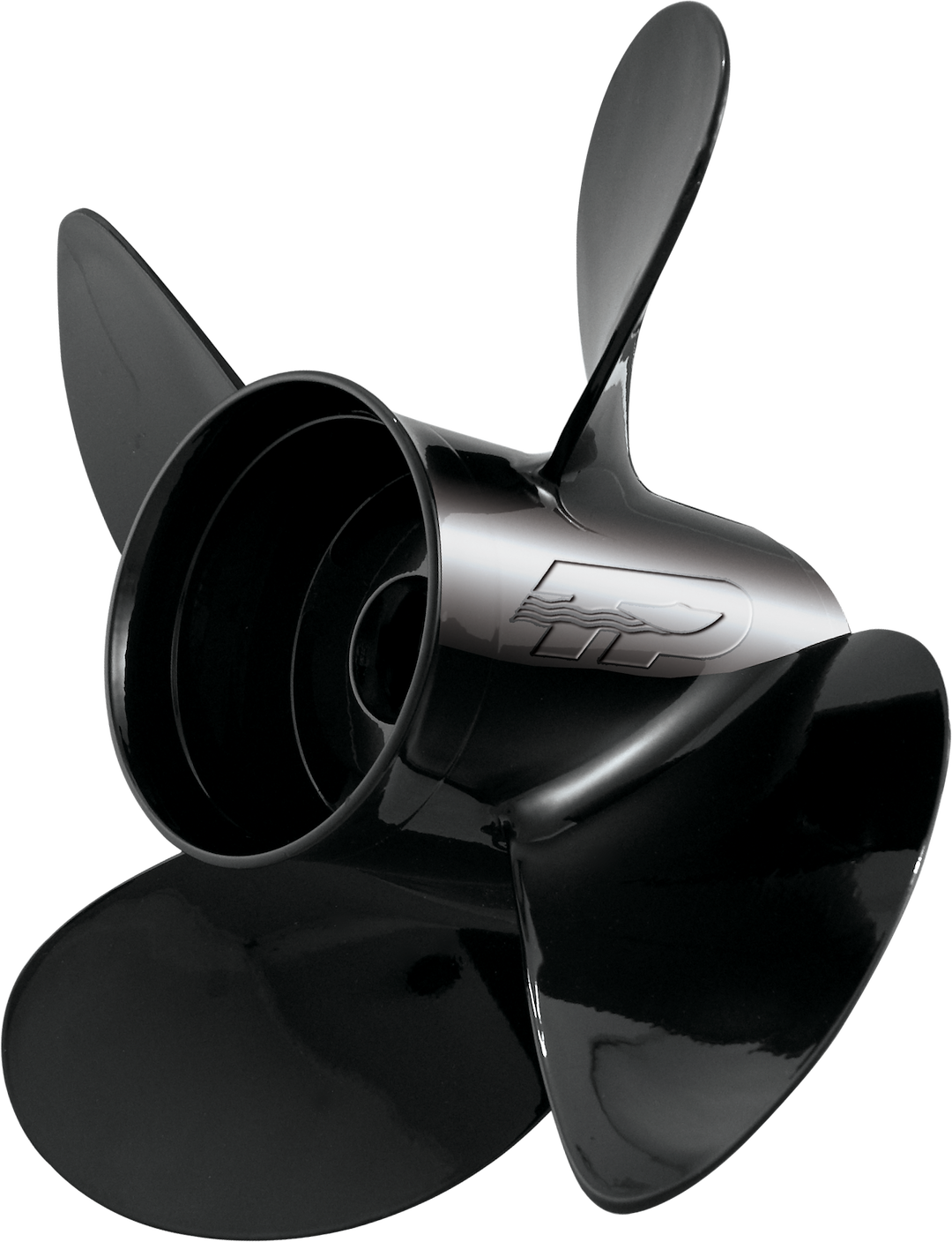 Turning Poin Propeller, Hustler® LE-4 Series, Outboard, 14 Inch X 21 Inch Prop Size, 14 Inch Diameter, 21 Inch Pitch, 4 Blade – 21502141