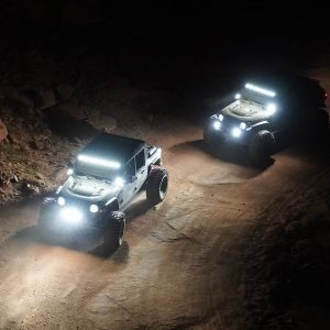 Tyri Off-Roa Light Bar, Hyperion V48 Series, LED Bulb, 48 Inch Length, 280 Watt, 21.2 Amp at 12 Volts, Narrow Symmetric Beam Pattern – V12K-013-1