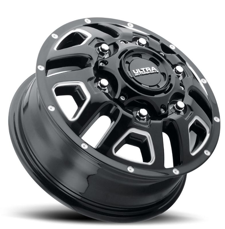 Ultra Wheel, Hunter Dually 003, 16 Inch Diameter X 6 Inch Width, 6 X 180 Millimeter/ 6 X 7.09 Inch Bolt Pattern – 003-6668BM