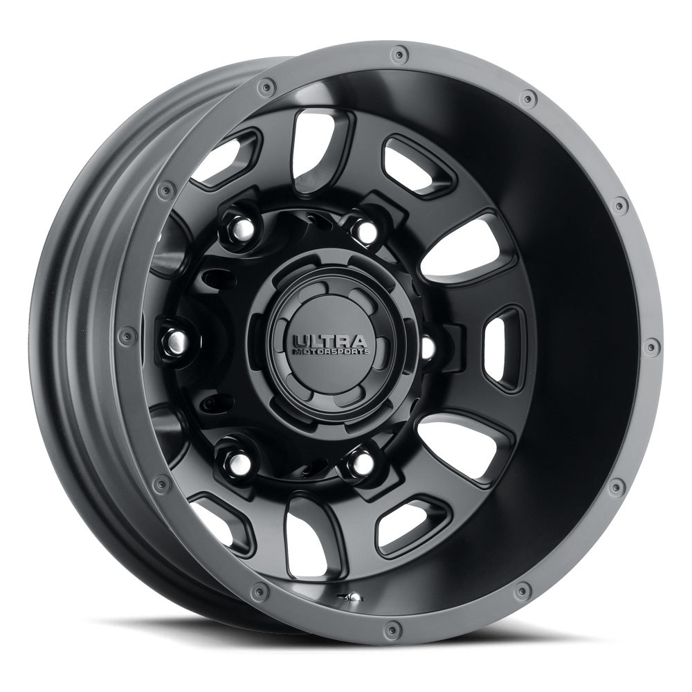 Ultra Wheel, Hunter Van Dually 003, 16 Inch Diameter X 6 Inch Width, 6 X 180 Millimeter/ 6 X 7.09 Inch Bolt Pattern – 003-6668RSB