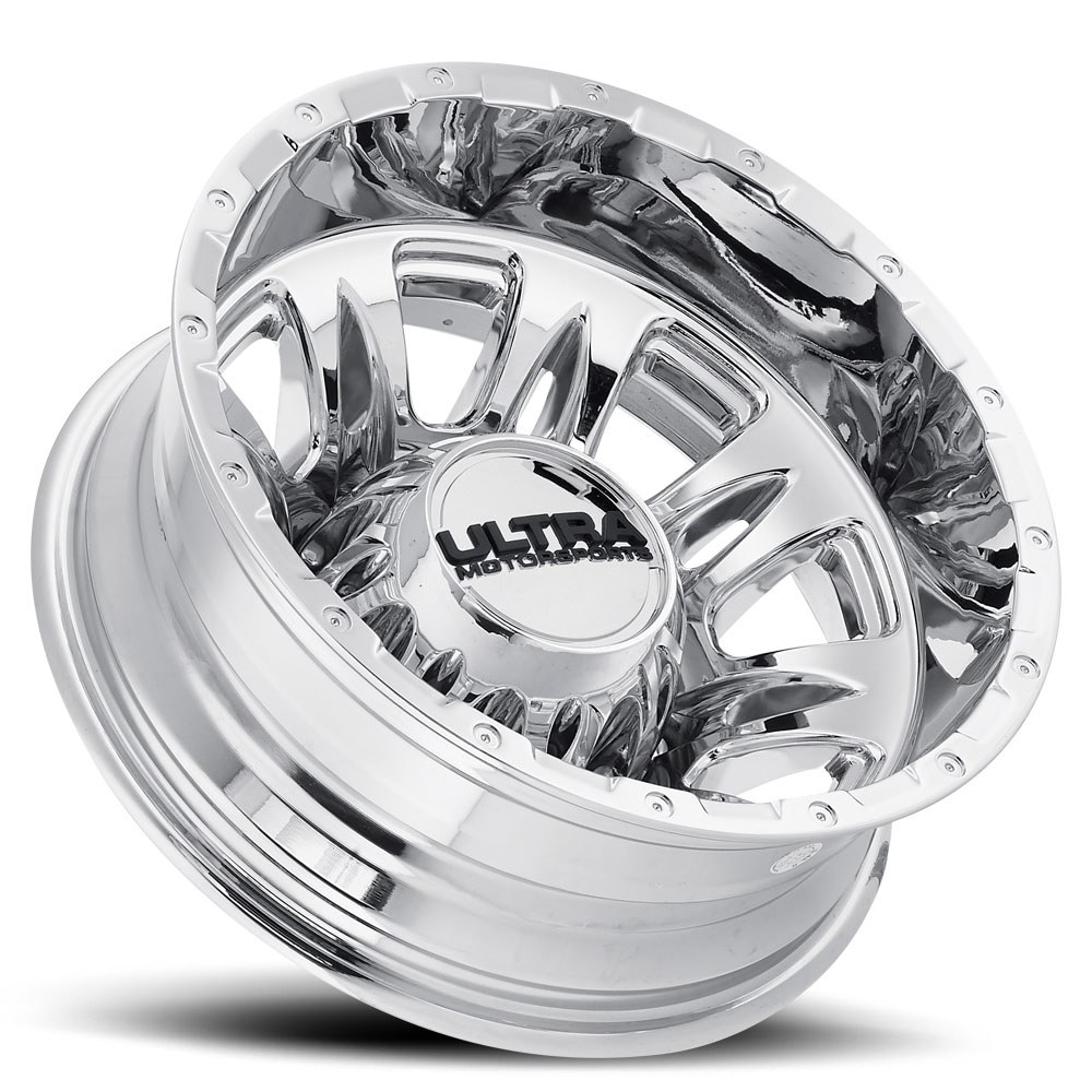 Ultra Wheel, Predator Dually 049, 17 Inch Diameter X 6.5 Inch Width, 8 X 200 Millimeter/ 8 X 7.87 Inch Bolt Pattern – 049-7692RC