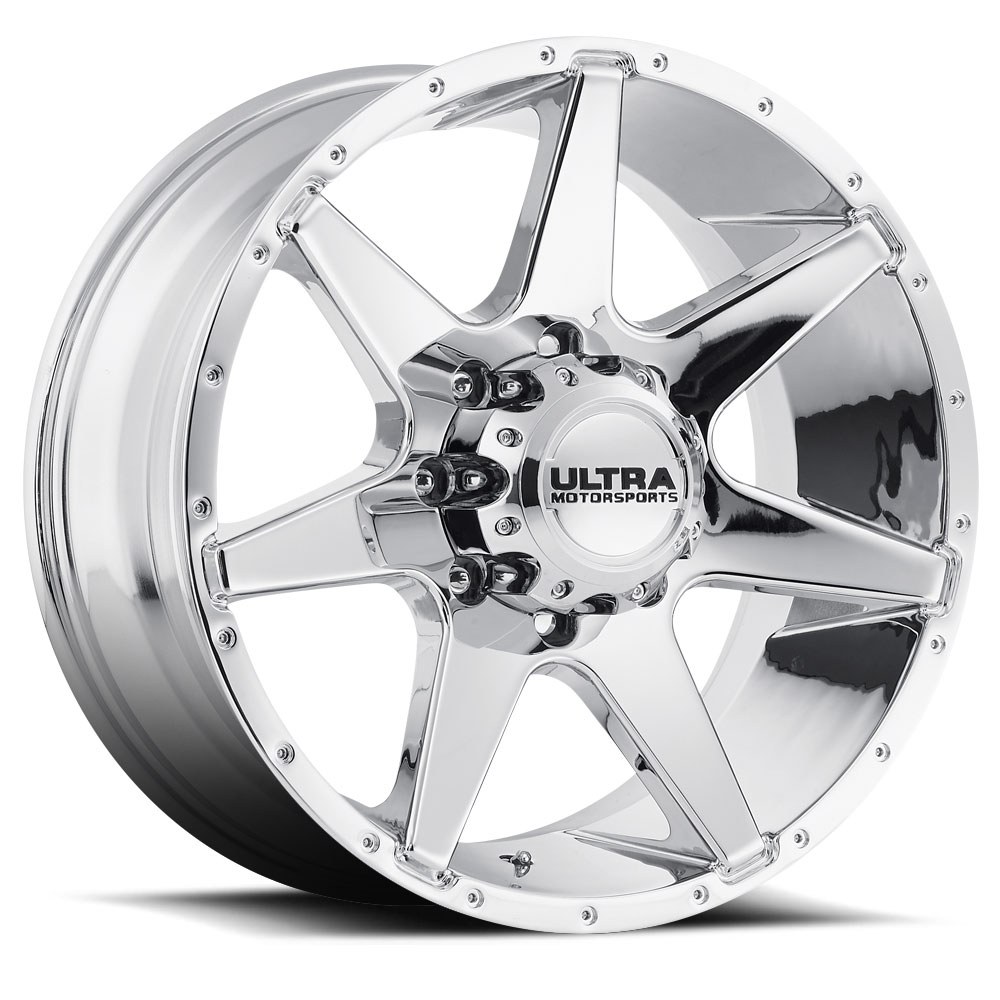 Ultra Wheel, Tempest 205, 18 Inch Diameter X 9 Inch Width, 8 X 170 Millimeter/ 8 X 6.69 Inch Bolt Pattern, 60 Degree Conical Seat Lug – 205-8987C+12