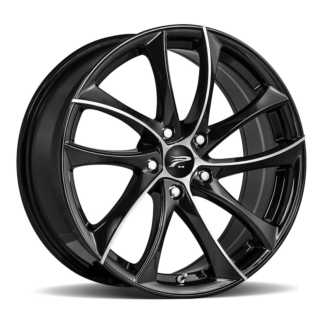 Ultra Wheel, Gyro 438, 18 Inch Diameter X 8 Inch Width, 5 X 114.3 Millimeter/ 5 X 4.50 Inch Bolt Pattern, 60 Degree Conical Seat Lug – 438-8866U+40