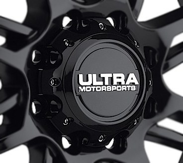 Ultra Wheel Center Cap, Fits Ultra Motorsports 241 Gunner Wheels, 5 X 139.7 Millimeter/ 5 X 5.50 Inch Bolt Pattern, Closed Style – A89-9756BK