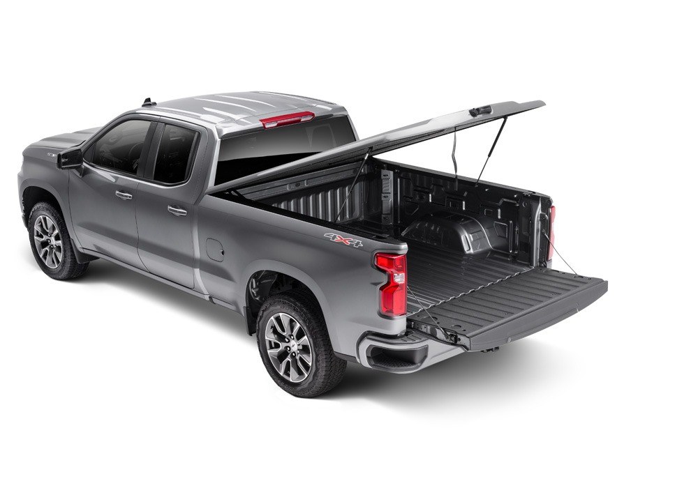 UnderCover Tonneau Cover, Elite Lx, Tilt Up, Lockable, Summit White – Vehicle Color Code 50 (WA8624), ABS Composite Material – UC1208L-50